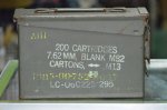 画像1: 米海兵隊実物, AMMO BOX　弾薬ケース　M60　7.62 MM  (1)