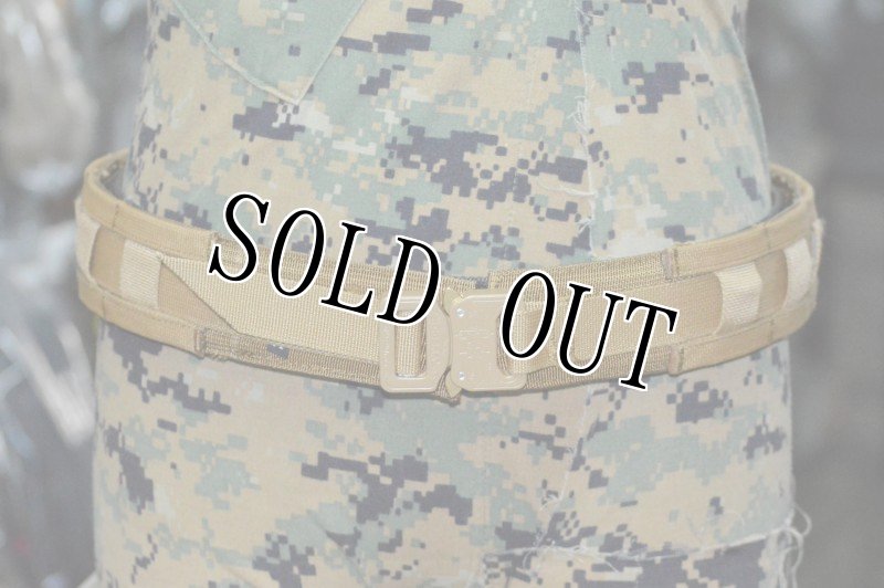 画像2: 海兵隊　オードナンス製 タクティカル ガンファイターベルト CB   (2)