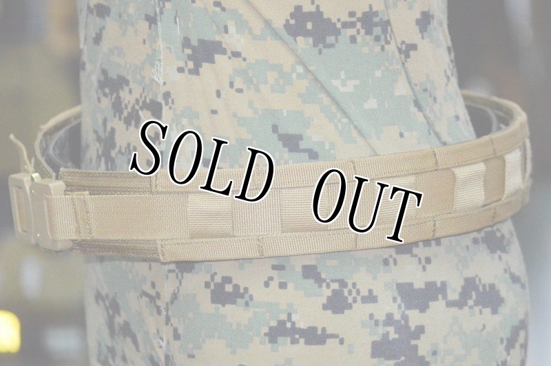 画像3: 海兵隊　オードナンス製 タクティカル ガンファイターベルト CB   (3)