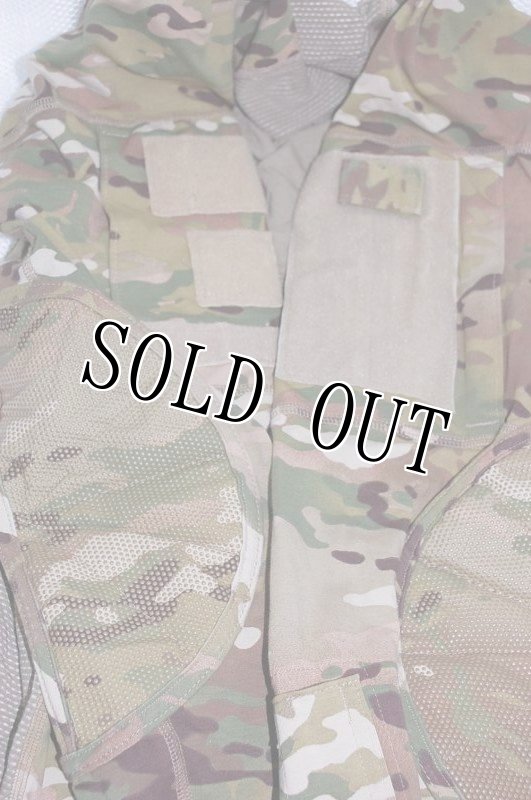 画像3: 米軍実物,マルチカム COMBAT SHIRT　コンバットシャツ　LARGE (3)