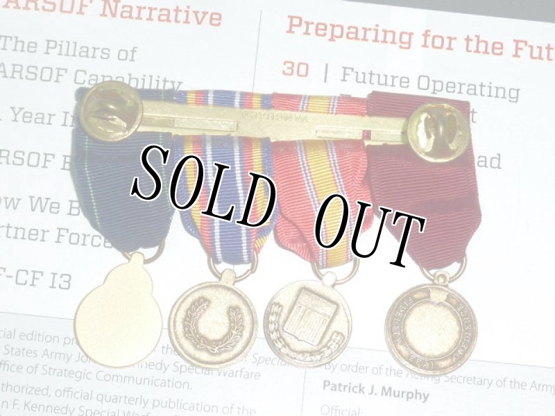 画像2: 米軍実物 US NAVY ミニチュア 勲章　 (2)