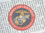 画像1: 米軍放出品 USMC 2015  birthday　Monument (1)