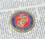 画像1: 米軍放出品 USMC 1nd Lieutenant Challenge Coin (1)