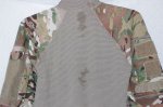 画像3: 米軍実物,マルチカム COMBAT SHIRT　M (3)