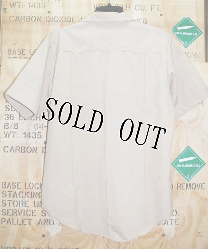 画像3: 米軍放出品,US NAVY サービスドレスシャツ M (3)