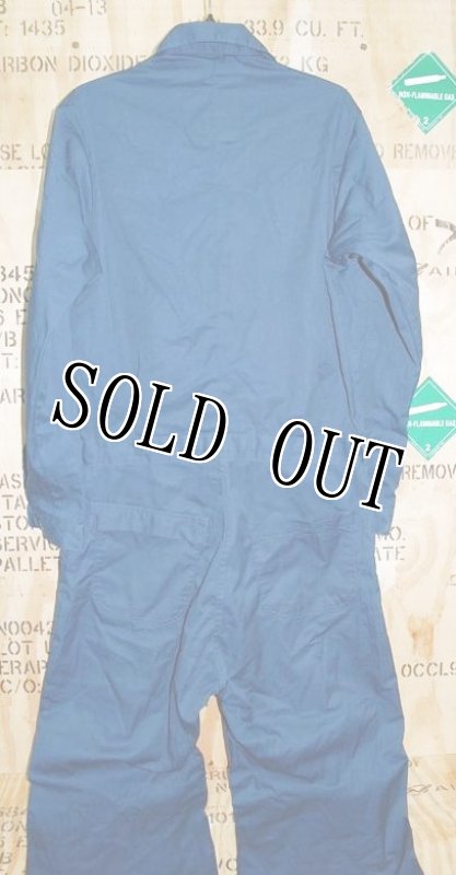 画像3: 米軍実物,カバーオール/つなぎ 42XL 紺 (3)