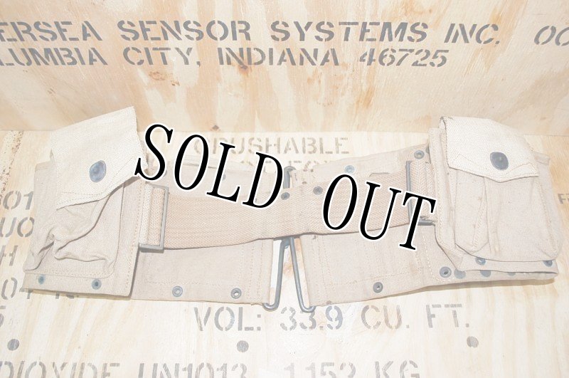 画像3: 米軍実物, バーガンナー 弾薬ベルト(BAR/M1918) (3)