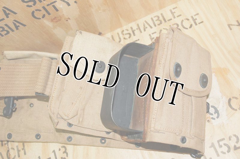 画像5: 米軍実物, バーガンナー 弾薬ベルト(BAR/M1918) (5)