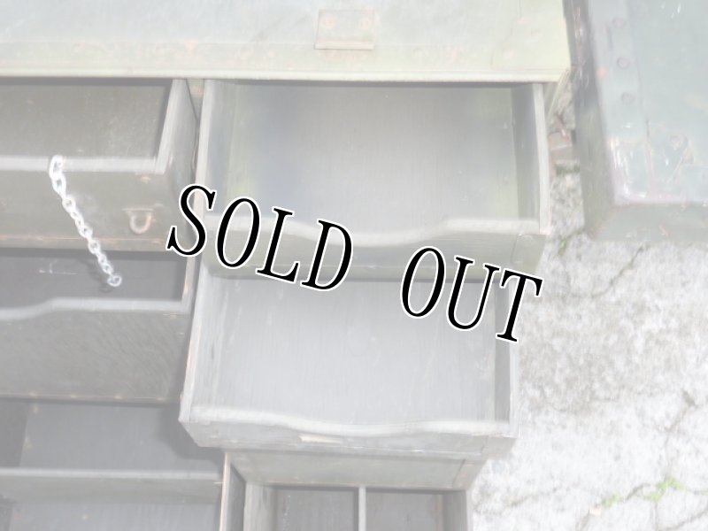 画像7: 米軍実物 野戦  ミリタリー 木製フィールドデスク (7)