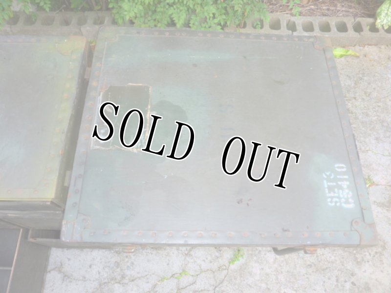 画像2: 米軍実物 野戦  ミリタリー 木製フィールドデスク (2)