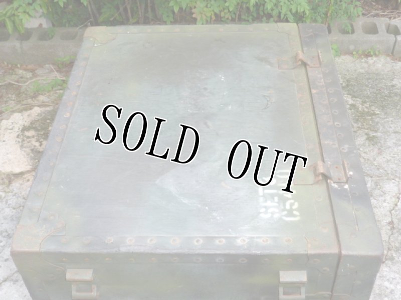 画像13: 米軍実物 野戦  ミリタリー 木製フィールドデスク (13)