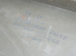 画像16: 米軍実物　野戦　 ミリタリー 木製フィールドデスク (16)