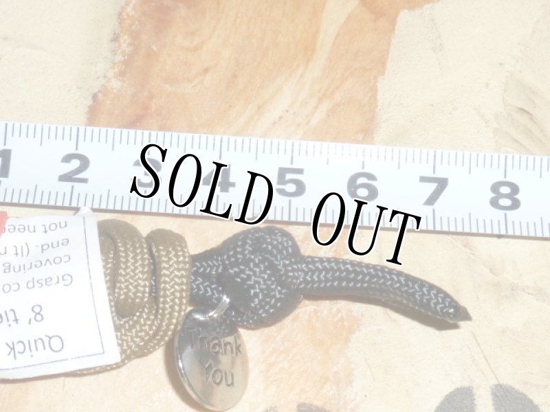 画像7: 米軍放出品 パラコードブレス コヨーテ (7)