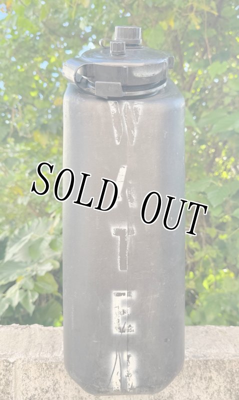 画像8: 米軍実物 WATER タンク　(プラスチック) ブラック (8)