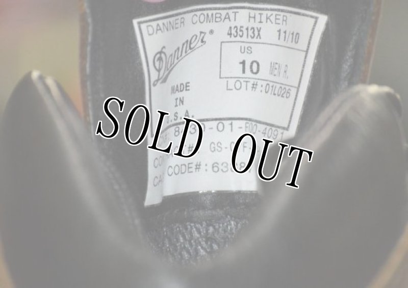 画像13: 米軍実物 Danner コンバットハイカー  43513X ブーツ 10R (13)