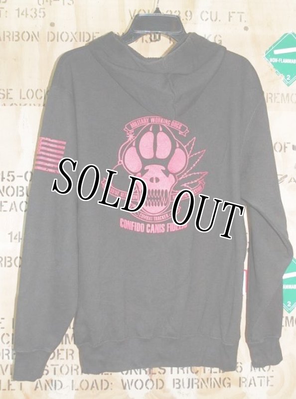 画像4: 米軍放出品 USMC III MEF スウェットパーカー L (4)