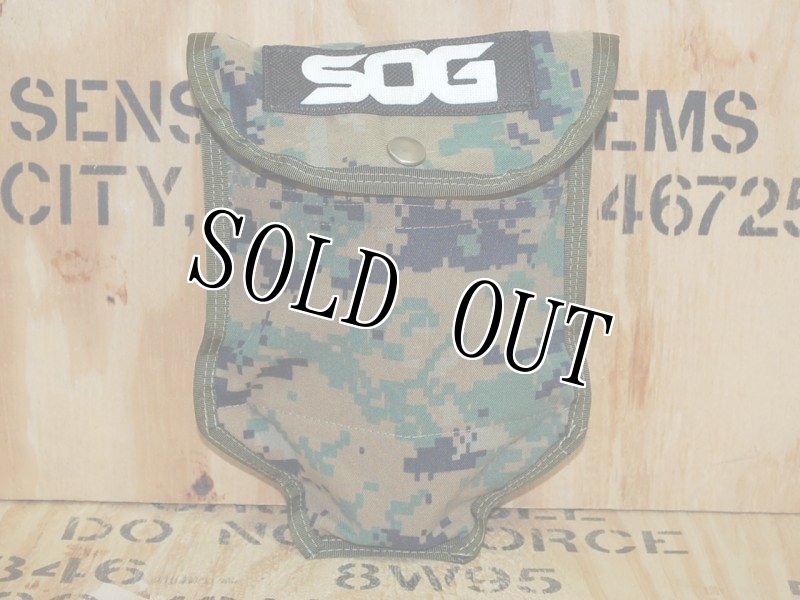 画像10: 米軍放出品 SOG 折りたたみ ENTRENCHING TOOL シャベル (10)