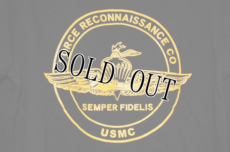 画像4: 沖縄 海兵隊実物 USMC FORCE RECON スウェットパーカー M (4)