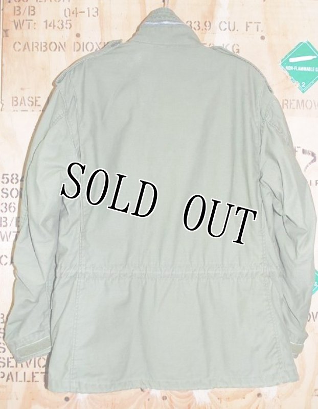 画像4: 米軍実物,M-65フィールドジャケット　OD　M-S (4)