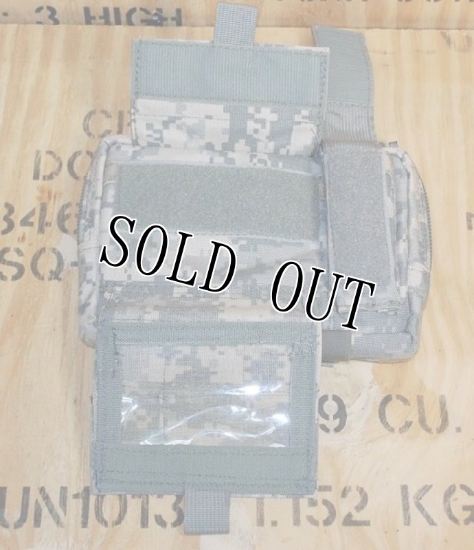 画像3:  米軍放出品 BDS Tactical  ACU アドミンポーチ (3)