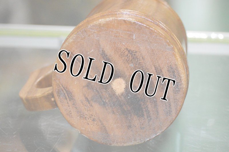 画像4: 米軍放出品 US MARINE ウッド ジョッキ (4)