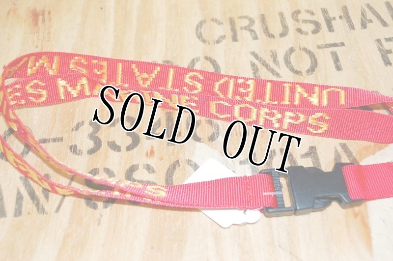 画像2: 米軍放出品 USMC　ネックストラップ (2)