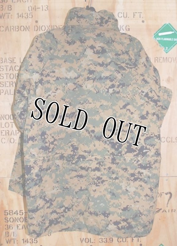 画像3: 米軍実物,USMC マーパットGORE-TEX パーカー M-R (3)