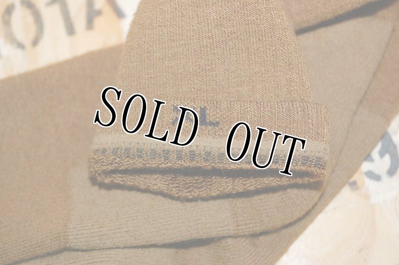 画像2: 海兵隊実物 ブーツ ソックス コヨーテ XL (2)