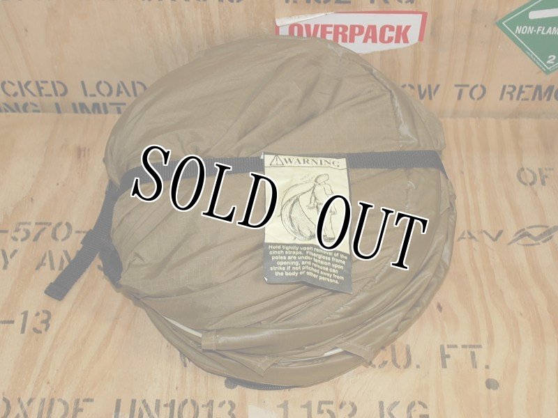 画像4: 海兵隊実物 ポップアップ テント コヨーテ 蚊帳 (4)