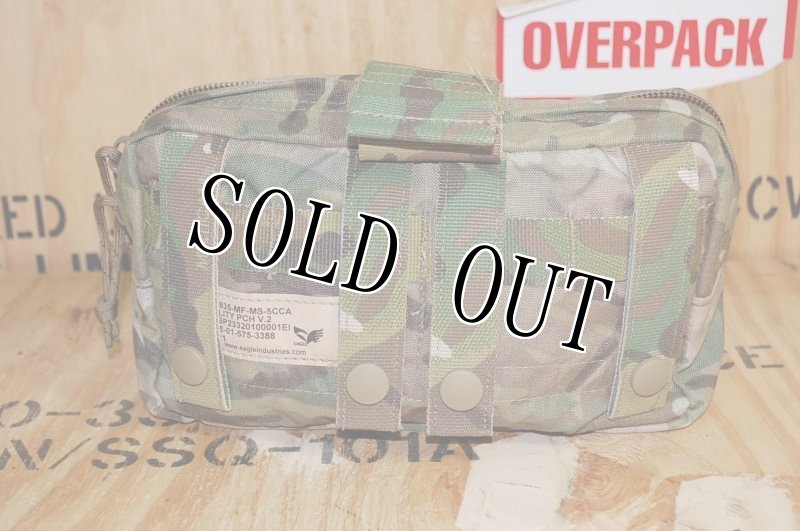 画像3: 米軍実物 官給品　EAGLE 9x3x5    ユーティリティーポーチ　マルチカム (3)