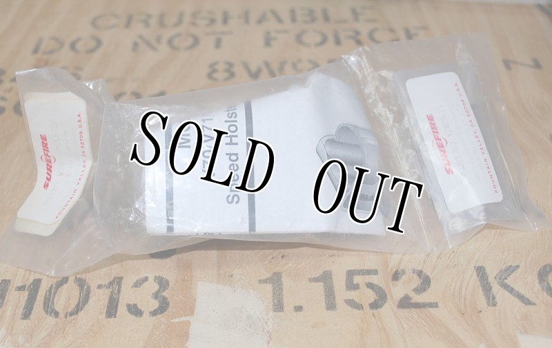 画像2: 米軍放出品,V70-TN 6P/9Pスピードホルスター TAN  SUREFIRE シュアファイア (2)