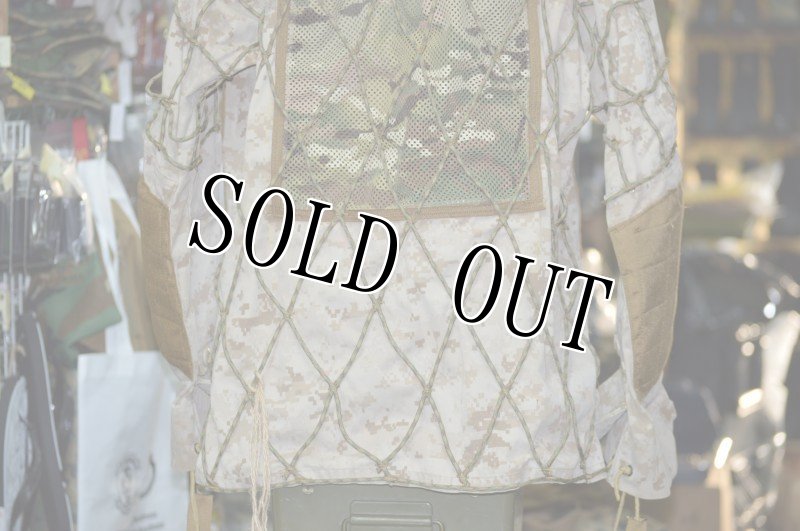 画像8: 海兵隊実物 オードナンス製 デザートマーパット　ギリージャケット M-R (8)