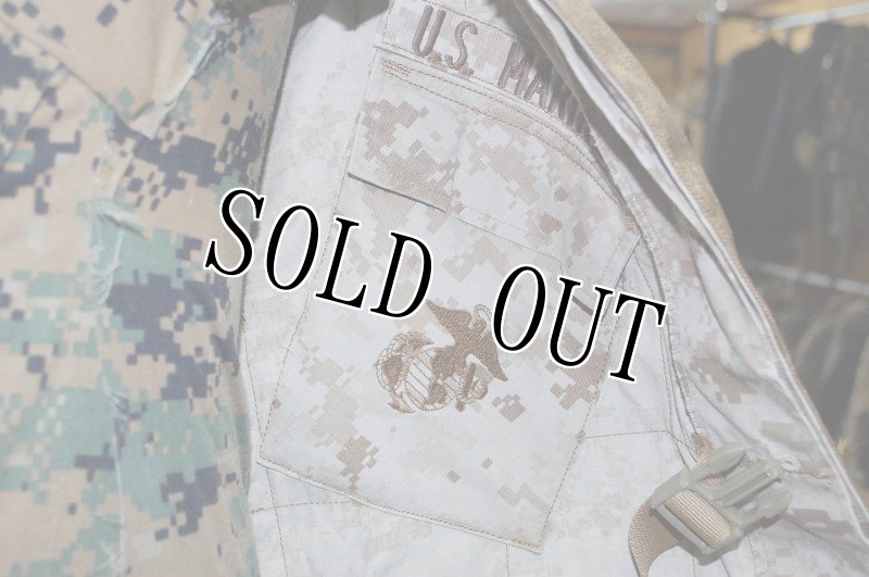 画像19: 海兵隊実物 オードナンス製 デザートマーパット　ギリージャケット M-R (19)