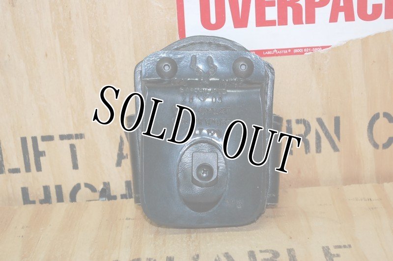 画像3: 米軍実物  SAFARILAND サファリランド 製   COLT 1911 ダブルマガジンポーチ 本革 (3)