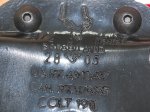 画像7: 米軍実物  SAFARILAND サファリランド 製   COLT 1911 ダブルマガジンポーチ 本革 (7)