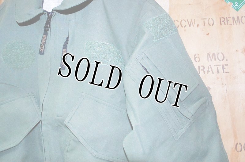 画像3: 米軍実物,MCPS cwu-106p フライトジャケット  GORE-TEX　パーカー　M-R (3)