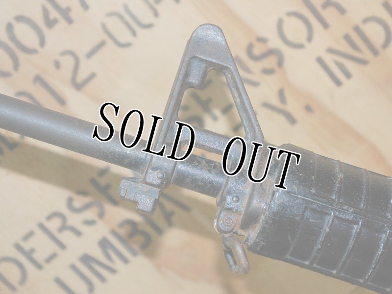 画像14: 米軍実物  US Marines Rubber TRAINING RIFLE M16A2  T 07 83B  (14)