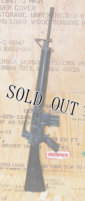 画像2: 米軍実物  US Marines Rubber TRAINING RIFLE M16A2  T 07 83B  (2)