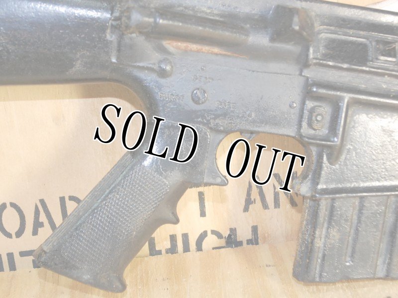 画像8: 米軍実物  US Marines Rubber TRAINING RIFLE M16A2  T 07 83B  (8)