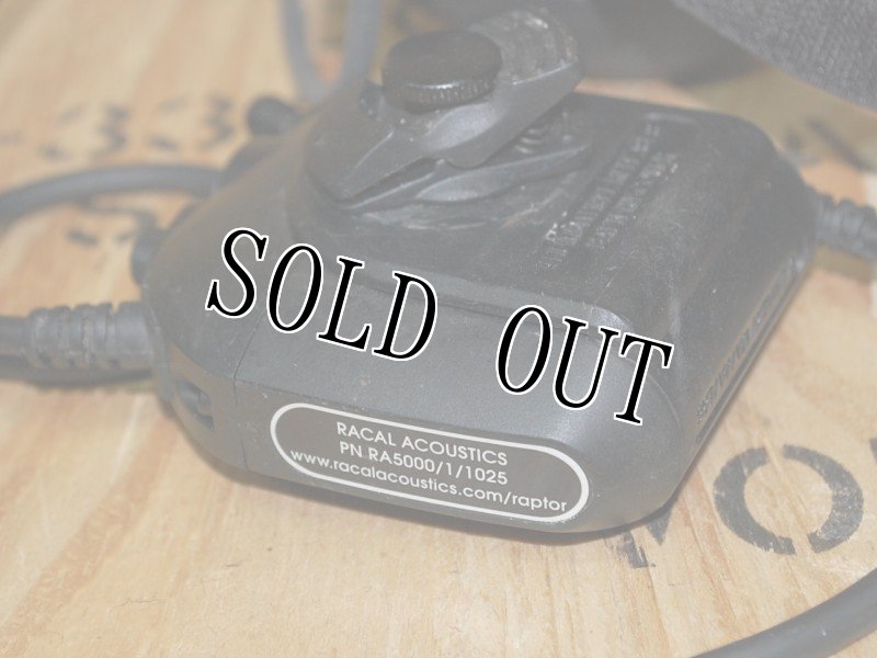 画像4: 米軍実物 RACAL RA5000 RAPTOR ヘッドセット (4)