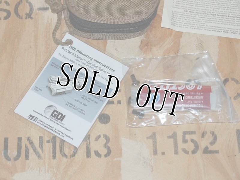 画像2: 海兵隊放出品 GDI社 R-COM E-Model コンバット マウント ポーチ (2)