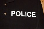 画像2: 米軍放出品,POLICE　ポロシャツ　L (2)
