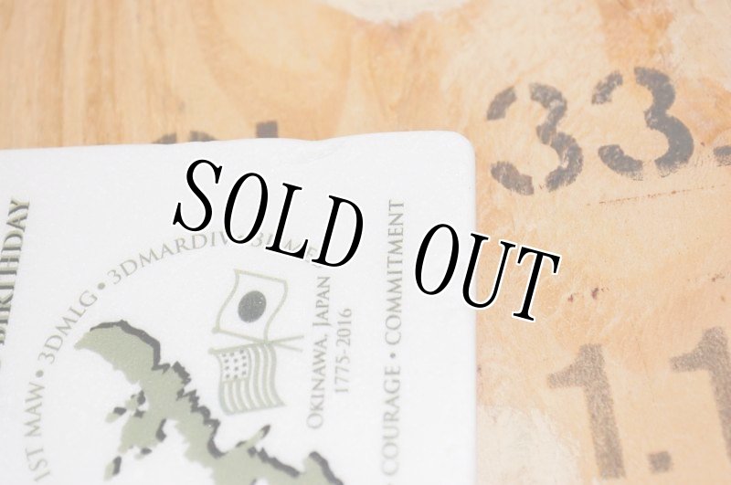 画像8: 米軍実物　海兵隊　2016　241st birthday 　コースター (8)