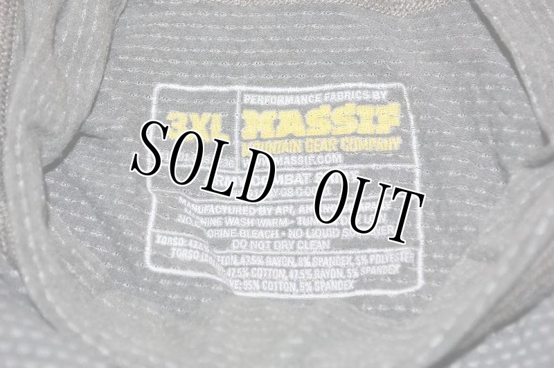 画像7: 米軍実物,MASSIF ACU コンバットシャツ 3XL (7)