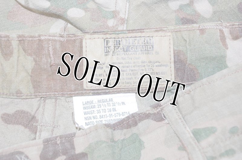 画像5: 米軍実物,マルチカムパンツ L-R (5)