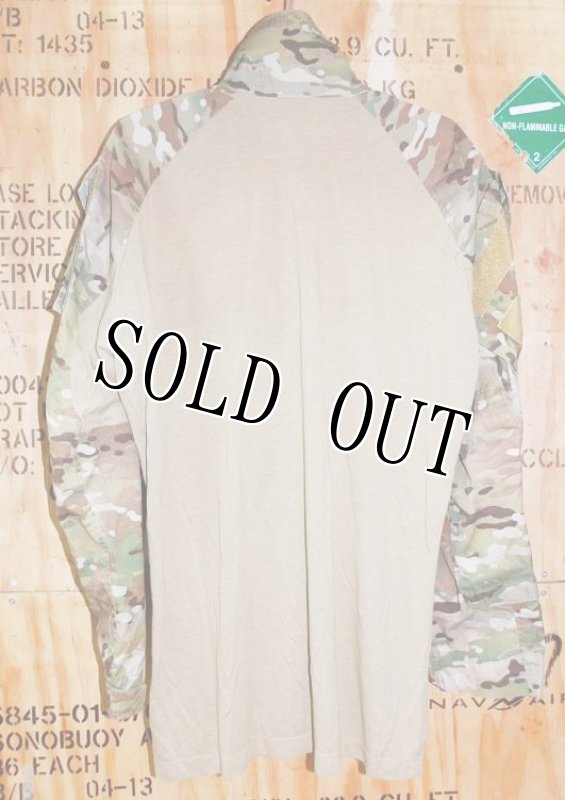 画像2: 米軍実物,マルチカム CRYE PRECISION  コンバットシャツ L-R (2)