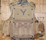 画像1: 米陸軍特殊部隊実物　AWS/PLATE CARRIERS 50990 CQB Vest System SPEARS (1)