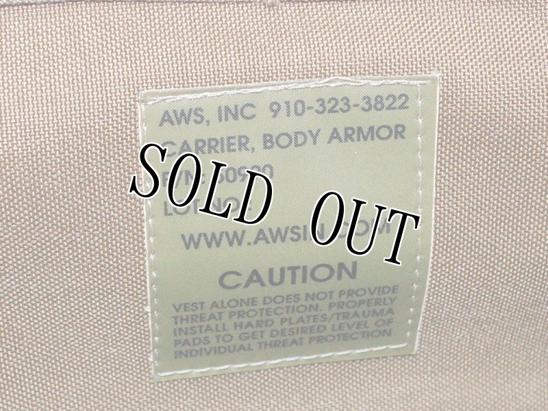 画像17: 米陸軍特殊部隊実物 AWS/PLATE CARRIERS 50990 CQB Vest System SPEARS (17)