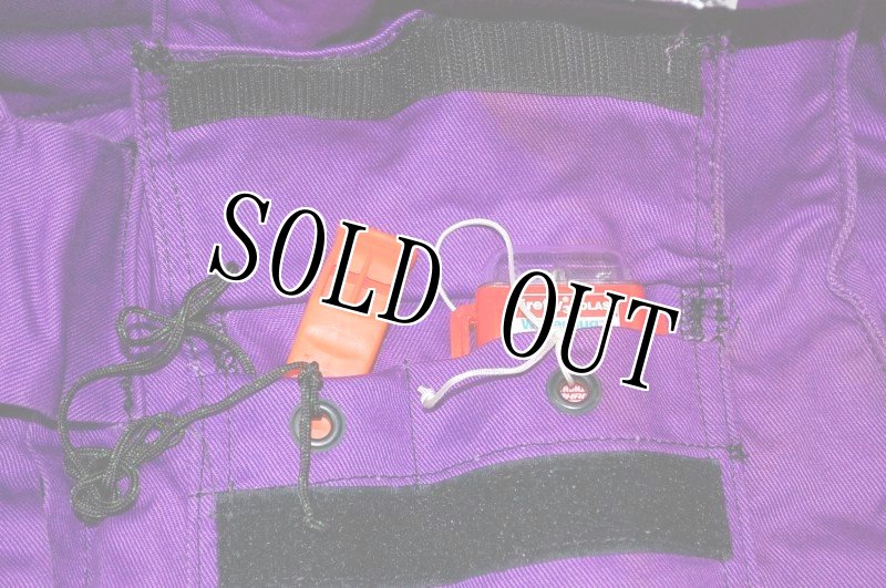 画像8: 米軍放出品,LIFE RESERVER VEST パープル L (8)