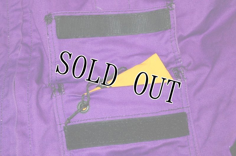 画像7: 米軍放出品,LIFE RESERVER VEST パープル L (7)